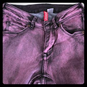 Purple washed jeans 👖💕
